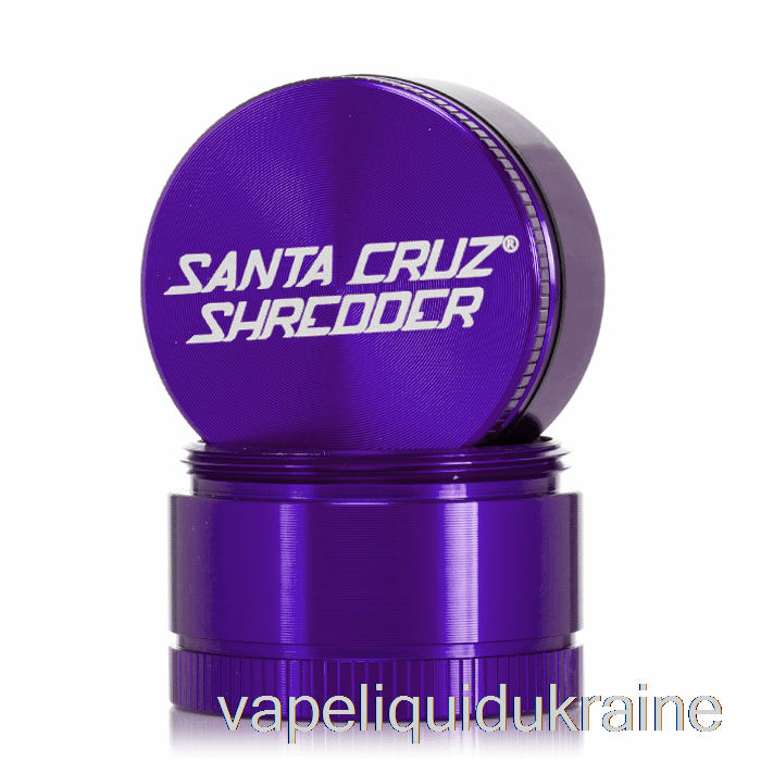 Vape Ukraine Santa Cruz Shredder 1.6inch Small 3-Piece Grinder Purple (40mm)